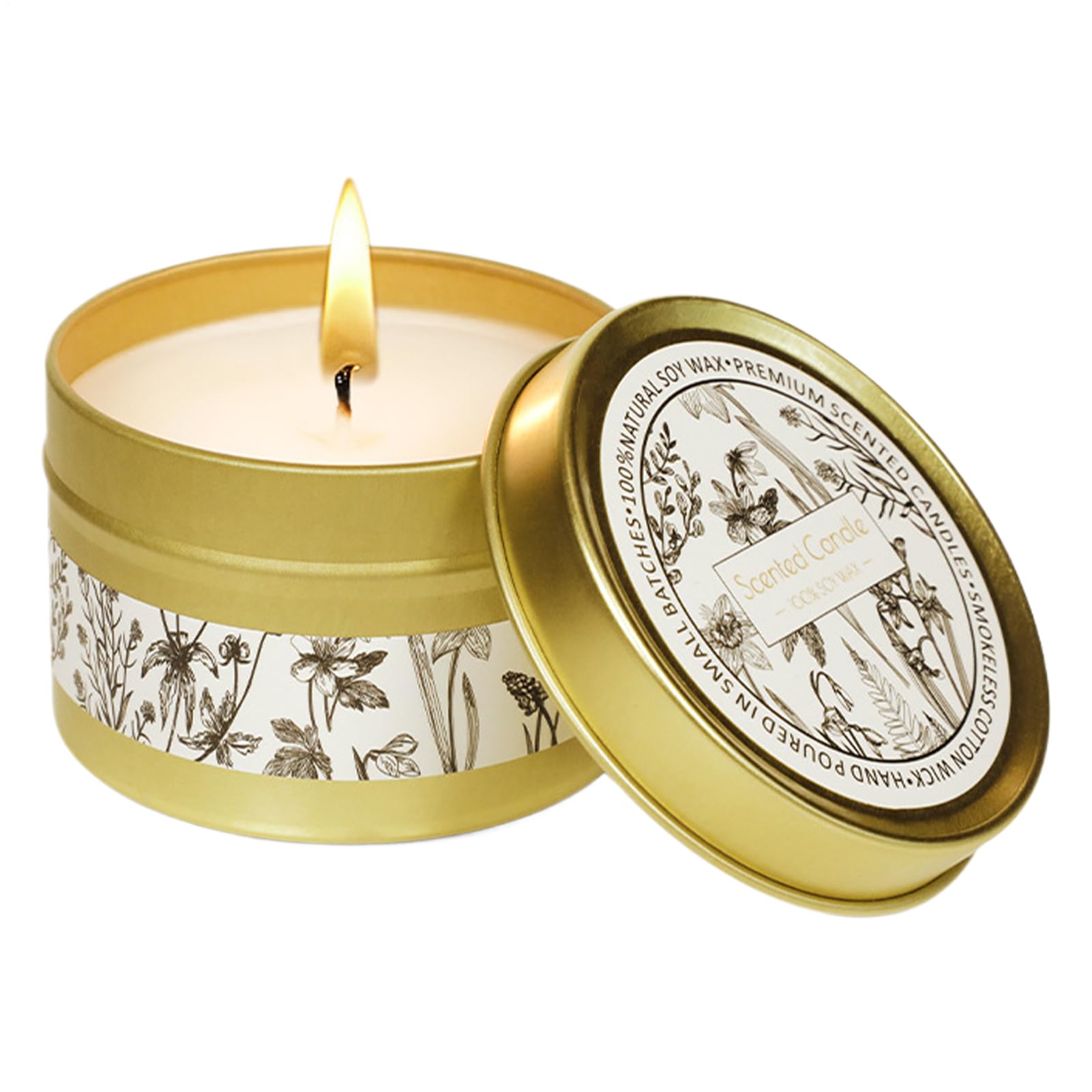 Velas para Camping - Velas para Emergencias | De SOJA 20 De Duración, Decoración E Iluminación Acampada, Vela De Supervivencia Emergencia Supervivencia、Reuniones Y Hogar