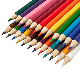 Cra-Z-Art Colored Pencils Bulk Pack, 10 Boxes of 24 ct Pre-Sharpened Pencils, Non-Toxic, Classroom School Art Supplies