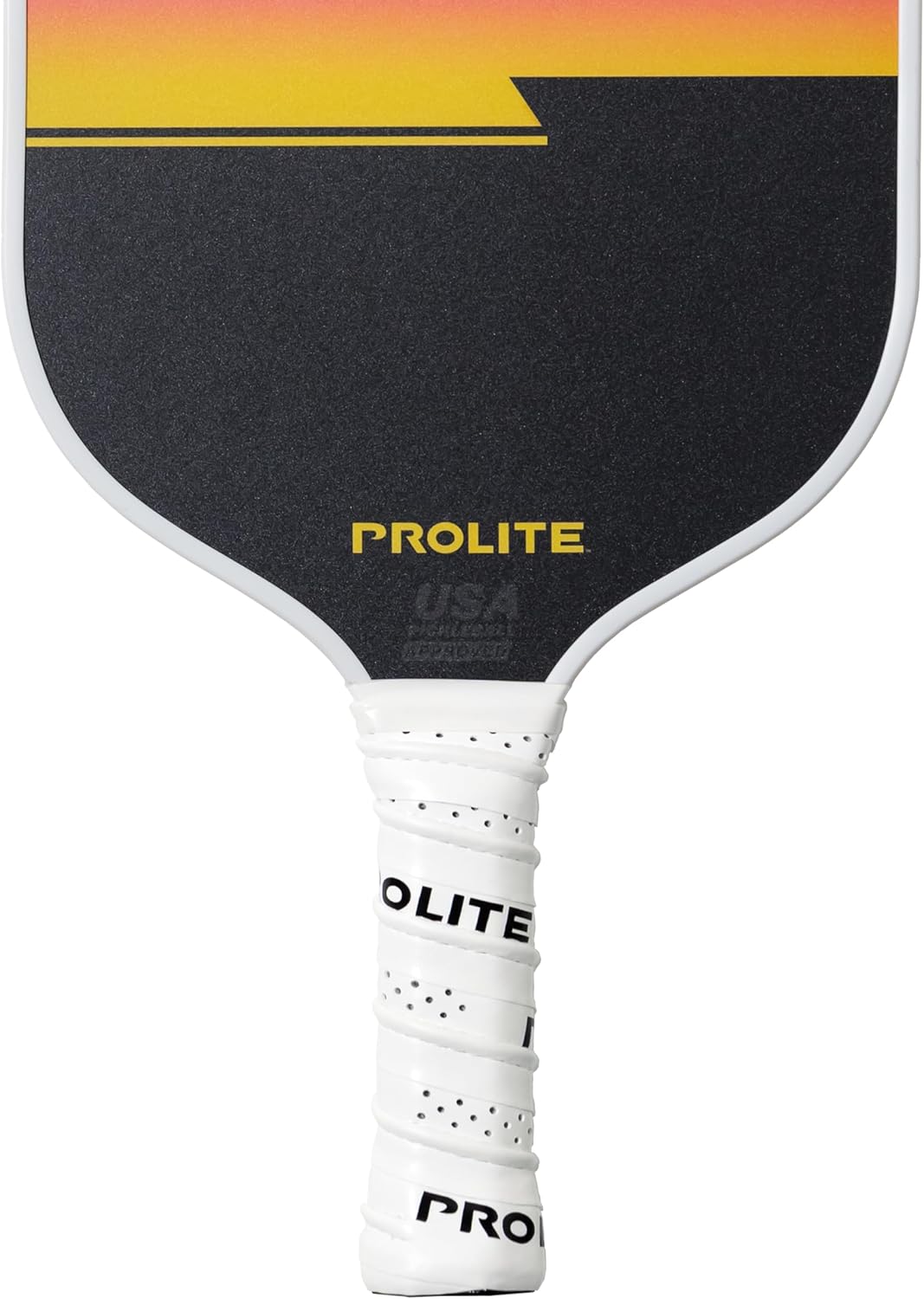 PROLITE Bolt Pickleball Paddle - Light Weight - Powerful - Carbon Fiber Facing for Superior Ball Placement - Polypropylene Honeycomb Core - Micro Matte Edge Guard - USAP Approved