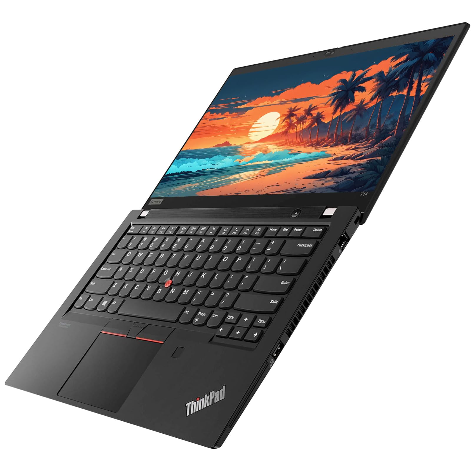 Lenovo Thinkpad T14 (Gen 1) ekran dotykowy laptop, 14" FHD Business Notebook, Intel Core i5-10210U, 16 GB DDR4 RAM, 512 GB SSD, Windows 11 Pro (odnowiony)