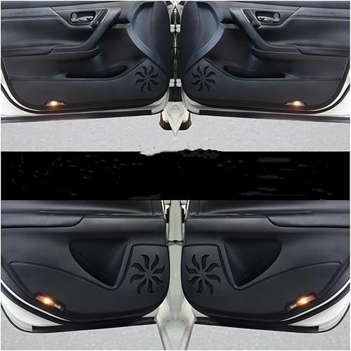 Pegatinas para puerta de coche para Nissan Skyline 2013-2018 Adhesivo anti-patadas para puerta de automóvil resistente a los arañazos Adhesivo para