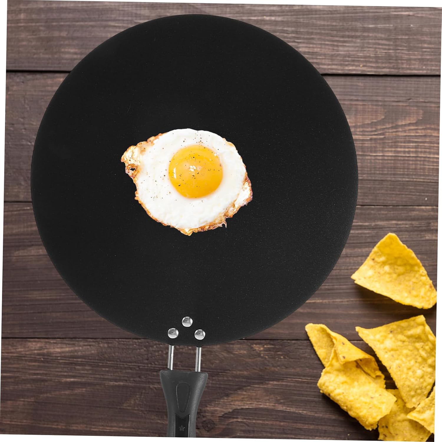 Garneck Nonstick Fry Pan Large Frying Pan for Roti Chapati Eggs Crepes Tortillas Omelette Steak Ergonomic Handle