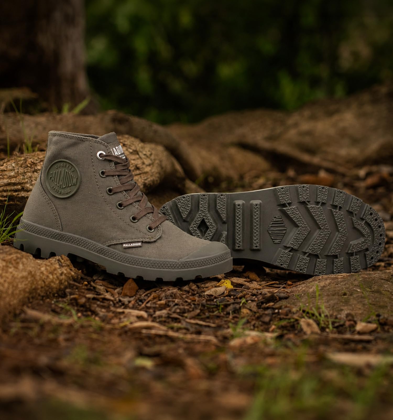 Palladium Pampa Monochrome - Sneaker Boots Hombre