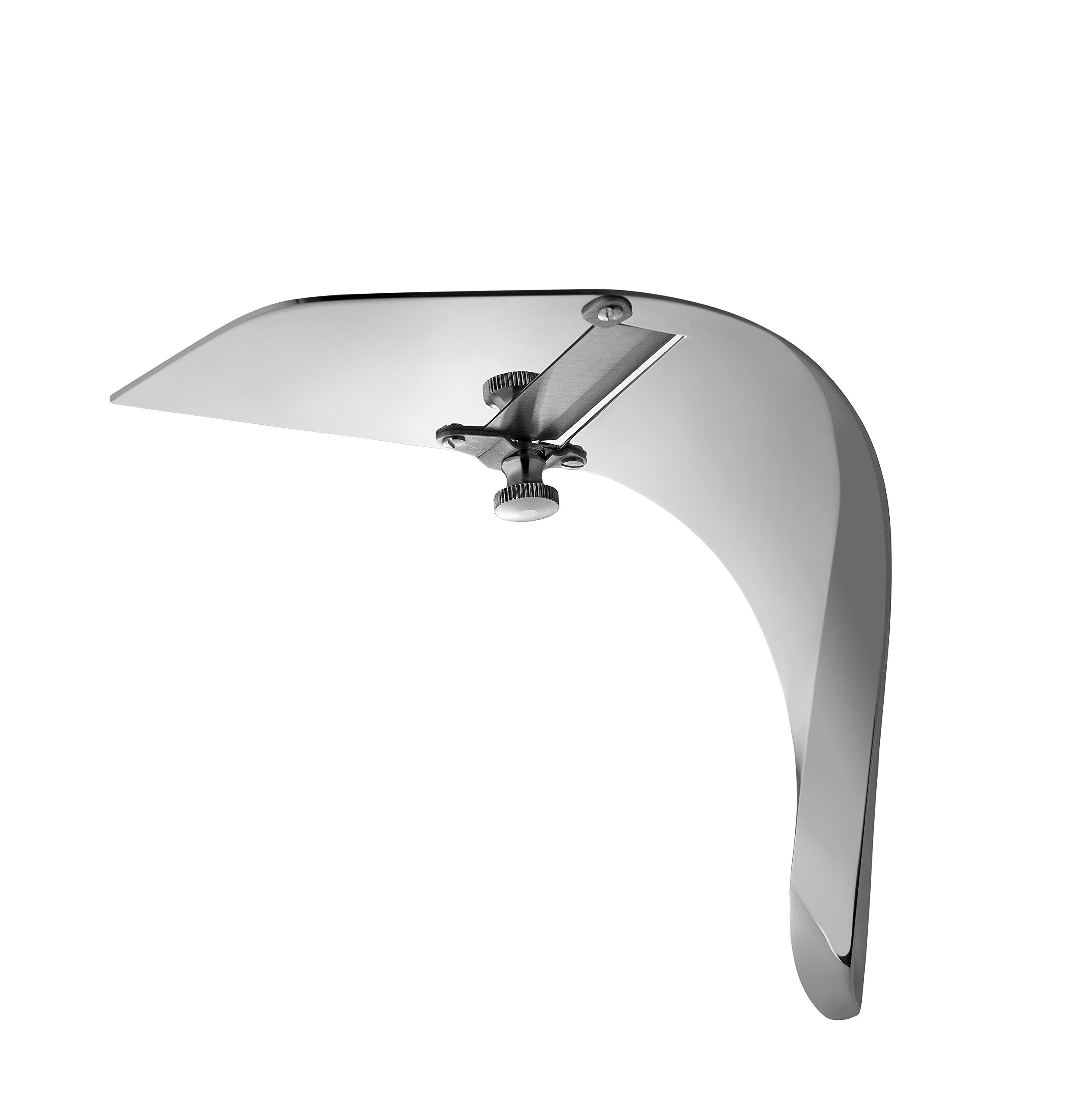 Alessi UNS04 Alba Trüffelhobel - Edelstahl 18/10 glänzend poliert.