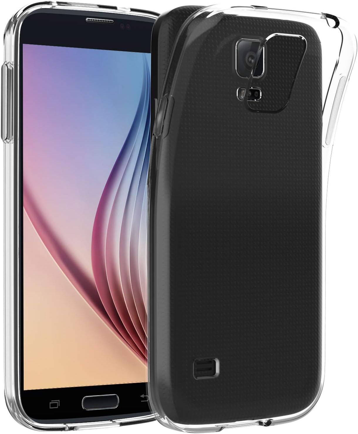 JETech Case for Samsung Galaxy S5, Shock-Absorption Cover, HD Clear