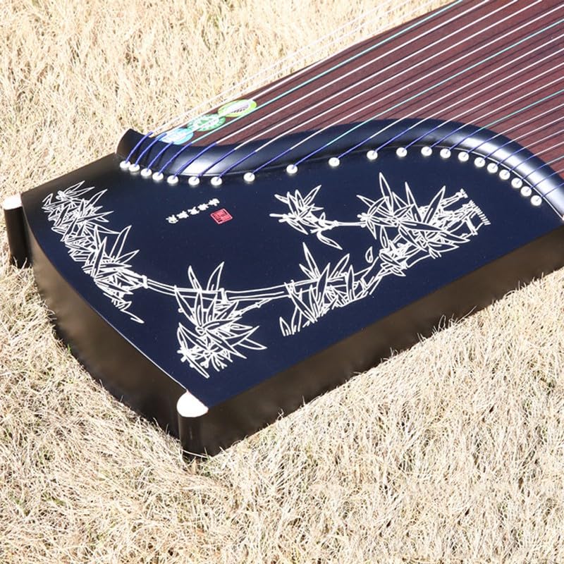 JITEM Guzheng, Traditional Chinese 21-String Instrument, Handmade Solid Wood Performance-Grade Guzheng, Suitable for Beginners and Professionals(Color:14)
