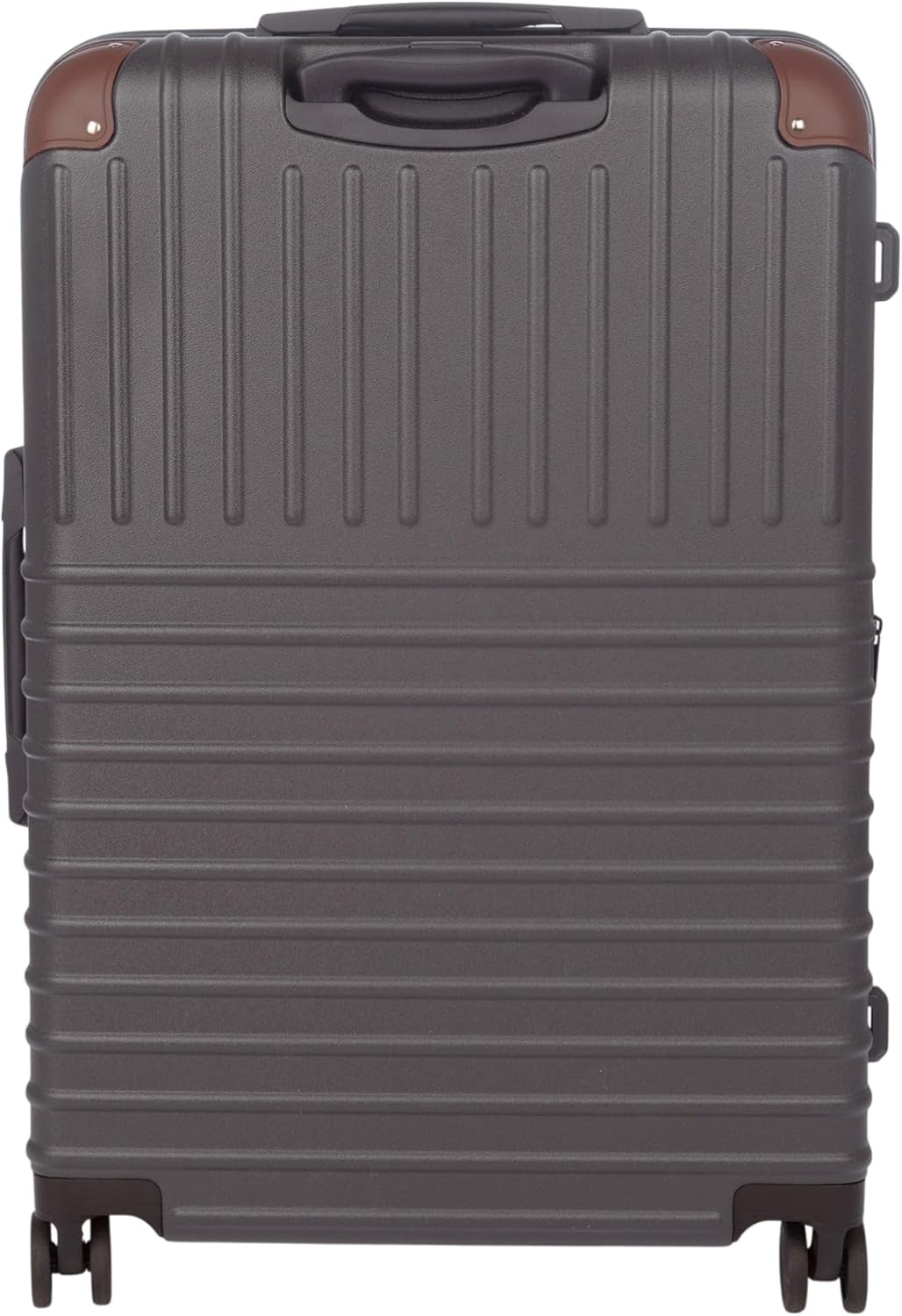 Eddie Bauer Strata Luggage | Hardside | Spinner Wheels | Expandable | Lightweight | Travel Essentials, Cinder, 30" (Check-In)