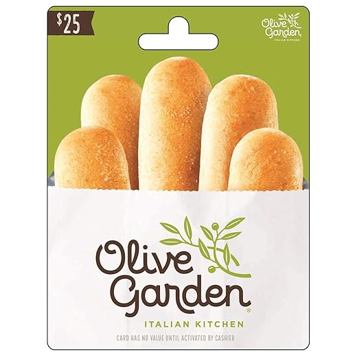 Olive Garden $25 Gift Card