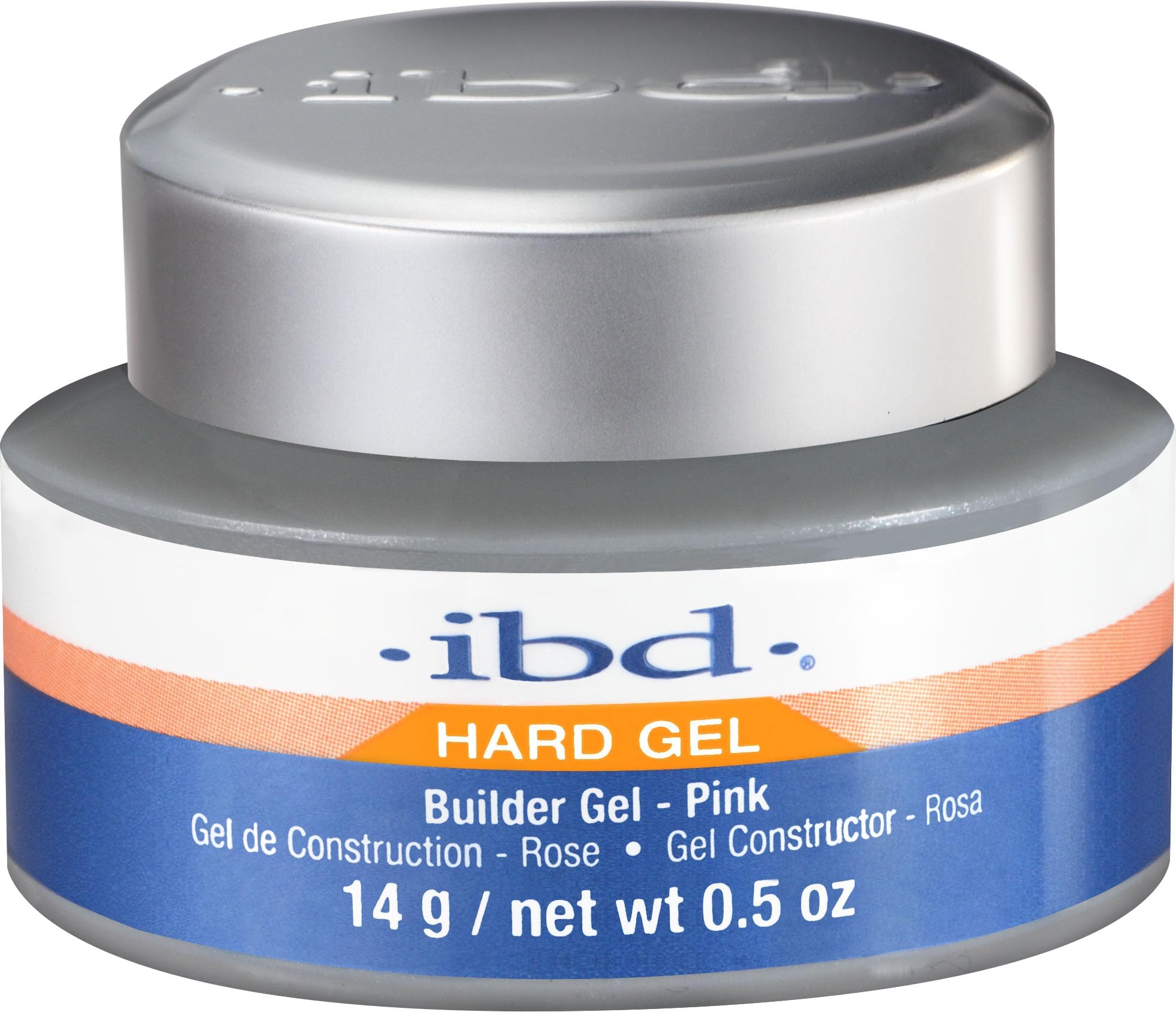Clear Gel Pink Builder Gel .5 Oz.
