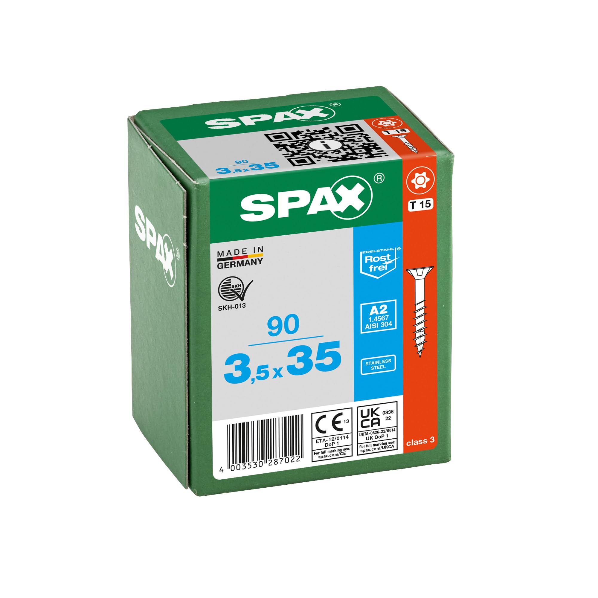 Viti Per Terrazza In Acciaio Inox A4 - 200 Pz, 6x40 Mm, Per Decking Legno, Qualità SPAX - Foto 12