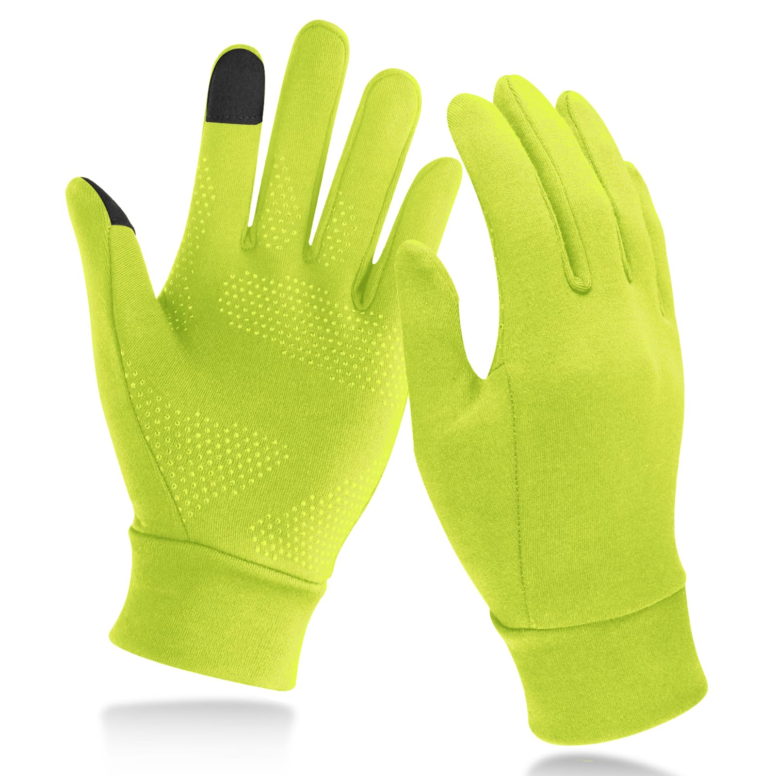 Unigear Guanti Invernali, Guanti Interni Sportivi Touchscreen Caldo Antiscivolo Sportivo per Uomo Donna, Idea per Corsa, Ciclismo, Arrampicata, Sci