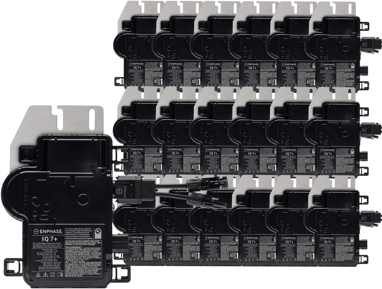 IQ7PLUS-72-2-US Microinverter AC System | Box of 18 Microinverters Energy Compatible