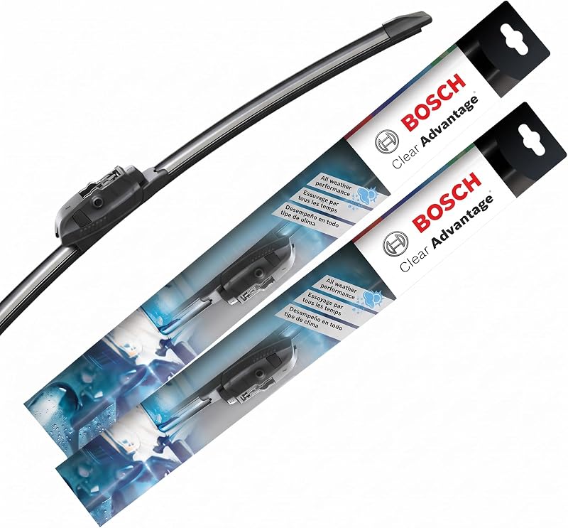 Palhetas do limpador de para-brisa Bosch Clear Advantage 20CA com adaptadores – 50,8 cm, 2 unidades