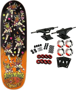 Santa Cruz Skateboard Complete Salba Firedance 8.8" x 32.08"