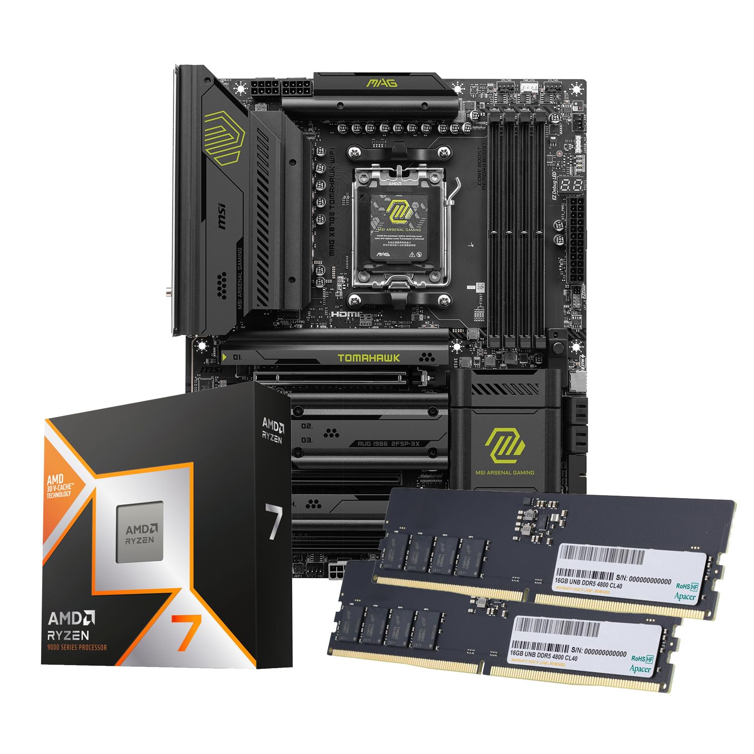 Amazon | アスク(ASK) MSIxAMD スペシャルタッグ (9800X3D) 2026 Ryzen