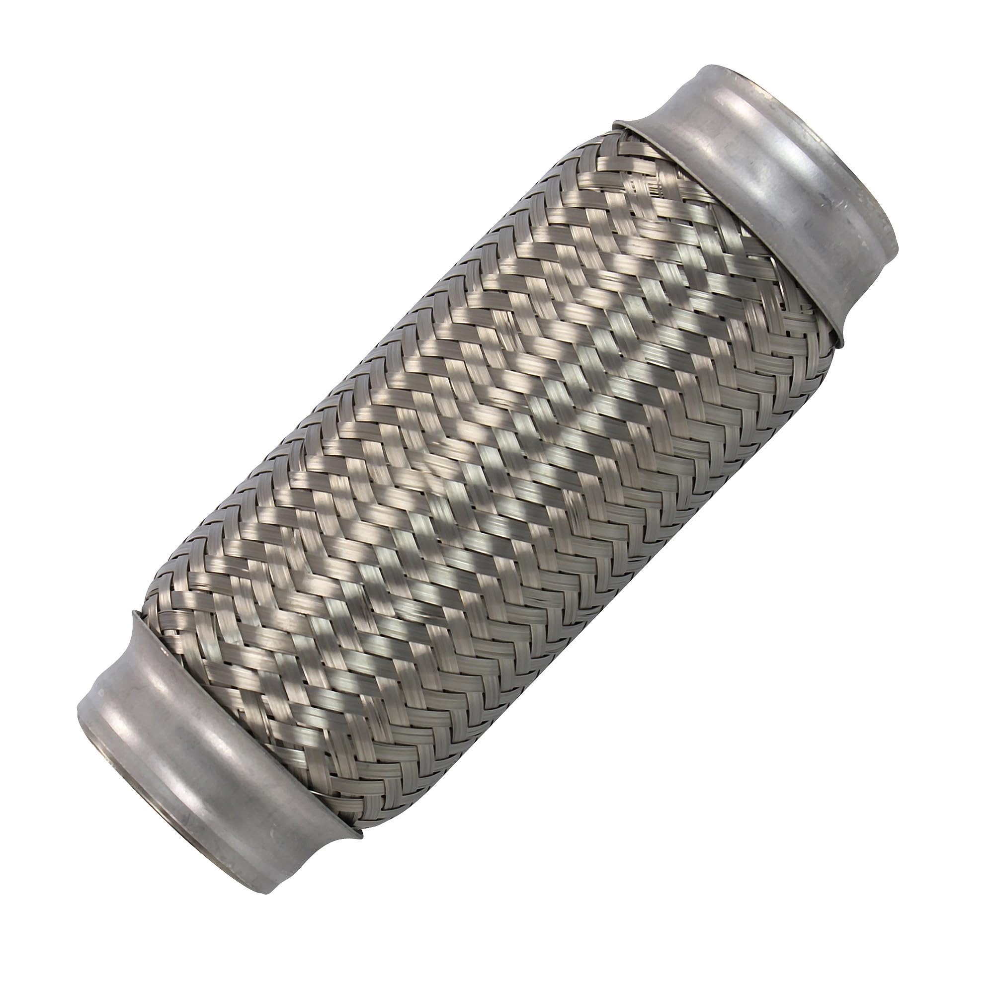 Tuyau échappement Universel Tuyau Flexible échappement Acier Inoxydable 55mm X 200mm - Universel Pour Véhicules Joint Universel Voiture