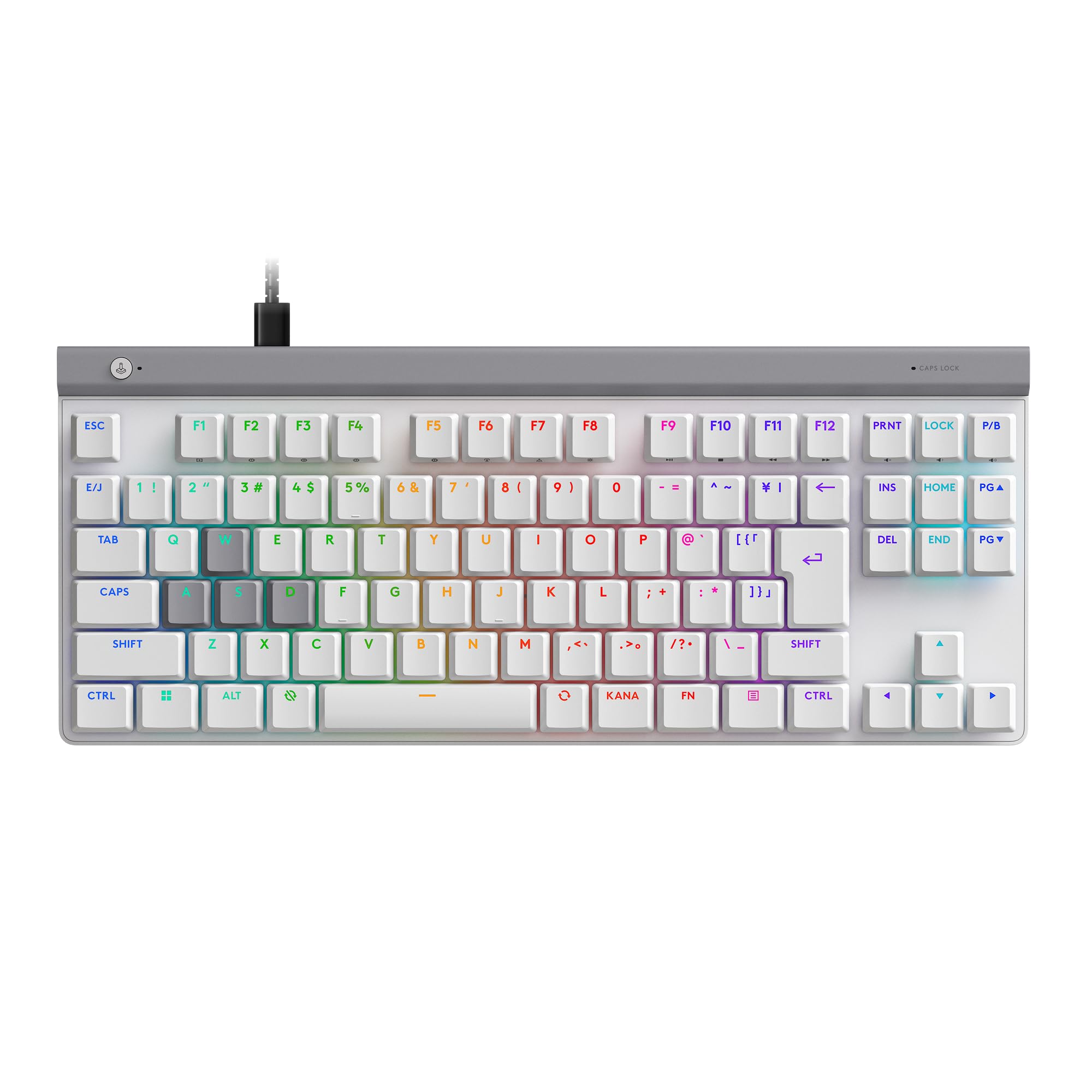 【ほぼ新品】Logicool G G515　ホワイト　茶軸　タクタイル 楽天市場】Logicool G G515 LIGHTSPEED ワイヤレス ゲーミング