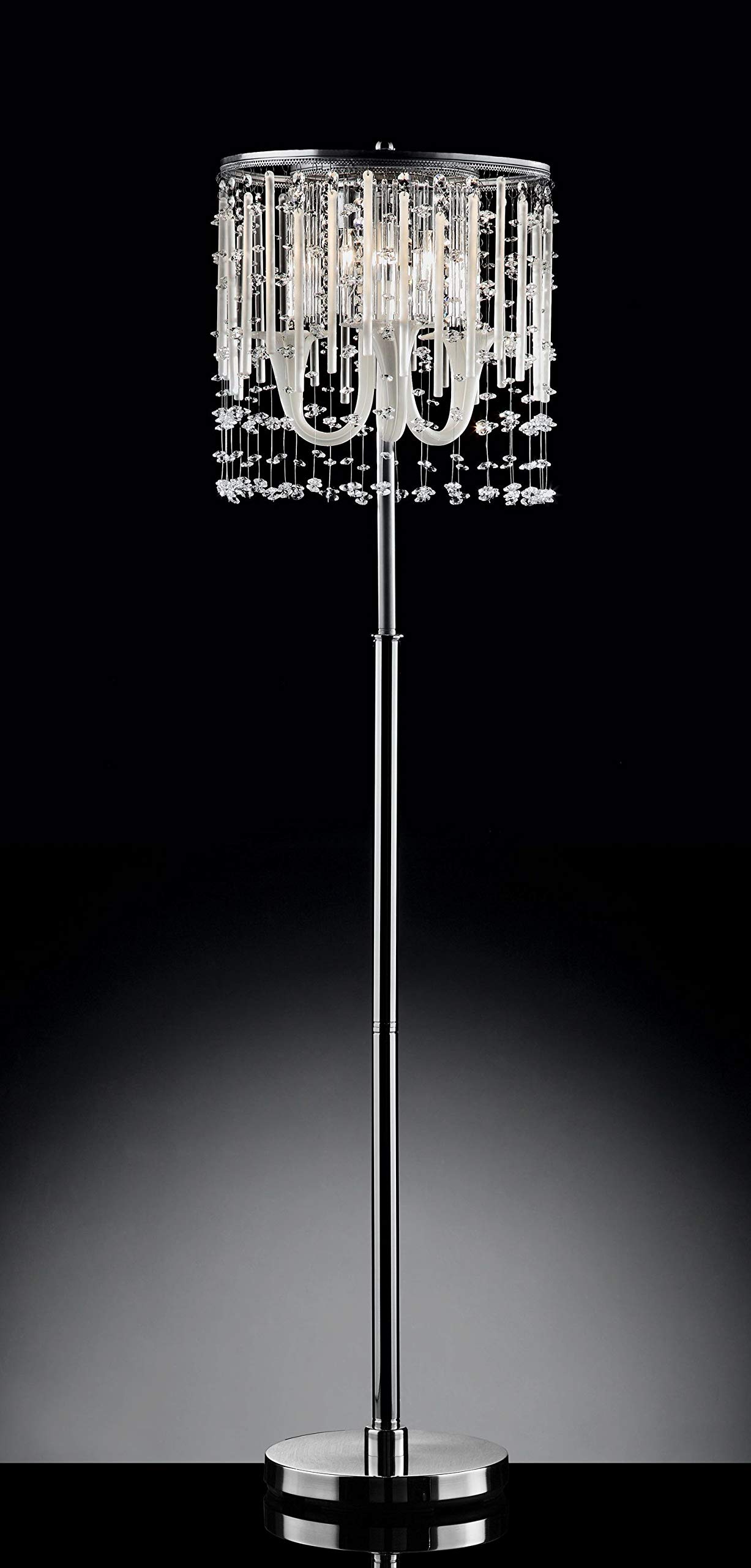 クリスタル フロアランプ［FAIRY フェアリー（3灯）］ 豪華な