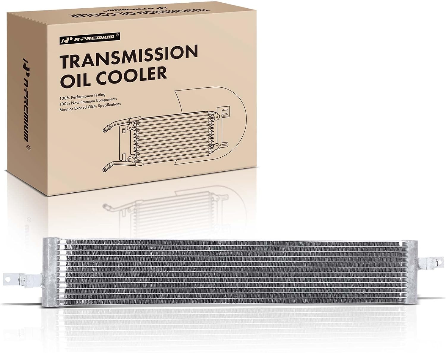 A-Premium Transmission Oil Cooler Compatible with Chevrolet Traverse 2018-2019 2.0L Replace# 84212785