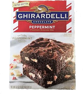 Chocolate Peppermint Premium Brownie Mix (17 oz baking mix)