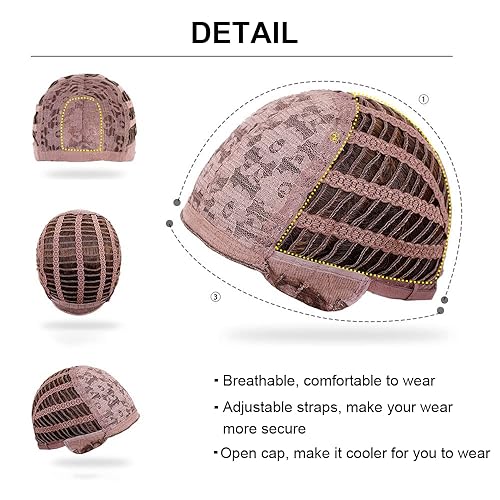 Miniatura 6 de BERON Peluca rubia larga y rizada, peluca rubia dorada con flequillo, peluca larga rubia para mujer, peluca sintética rubia dorada para fiesta