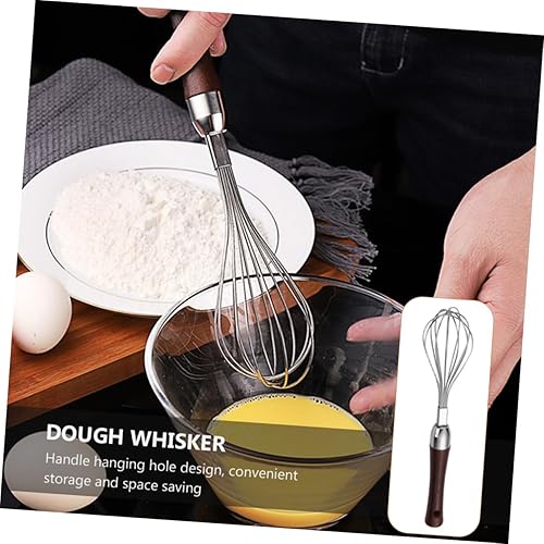 Miniatura 9 de 1 pieza de acero inoxidable huevo pequeño mezclador de primavera globos de mano mezclador de acero inoxidable batidor de huevo batidor de cocina