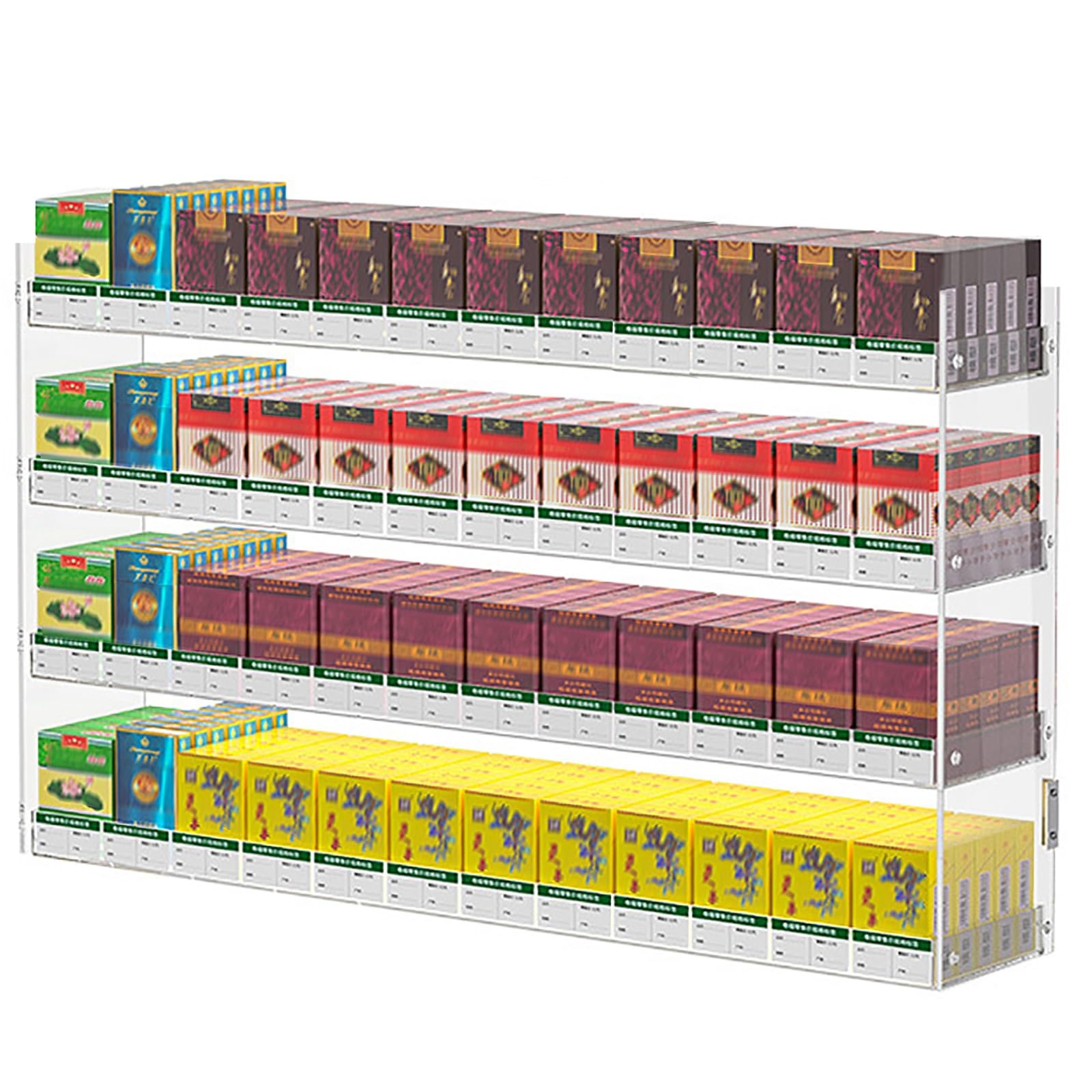 Présentoir de comptoir en acrylique transparent pour une présentation efficace de vos stocks