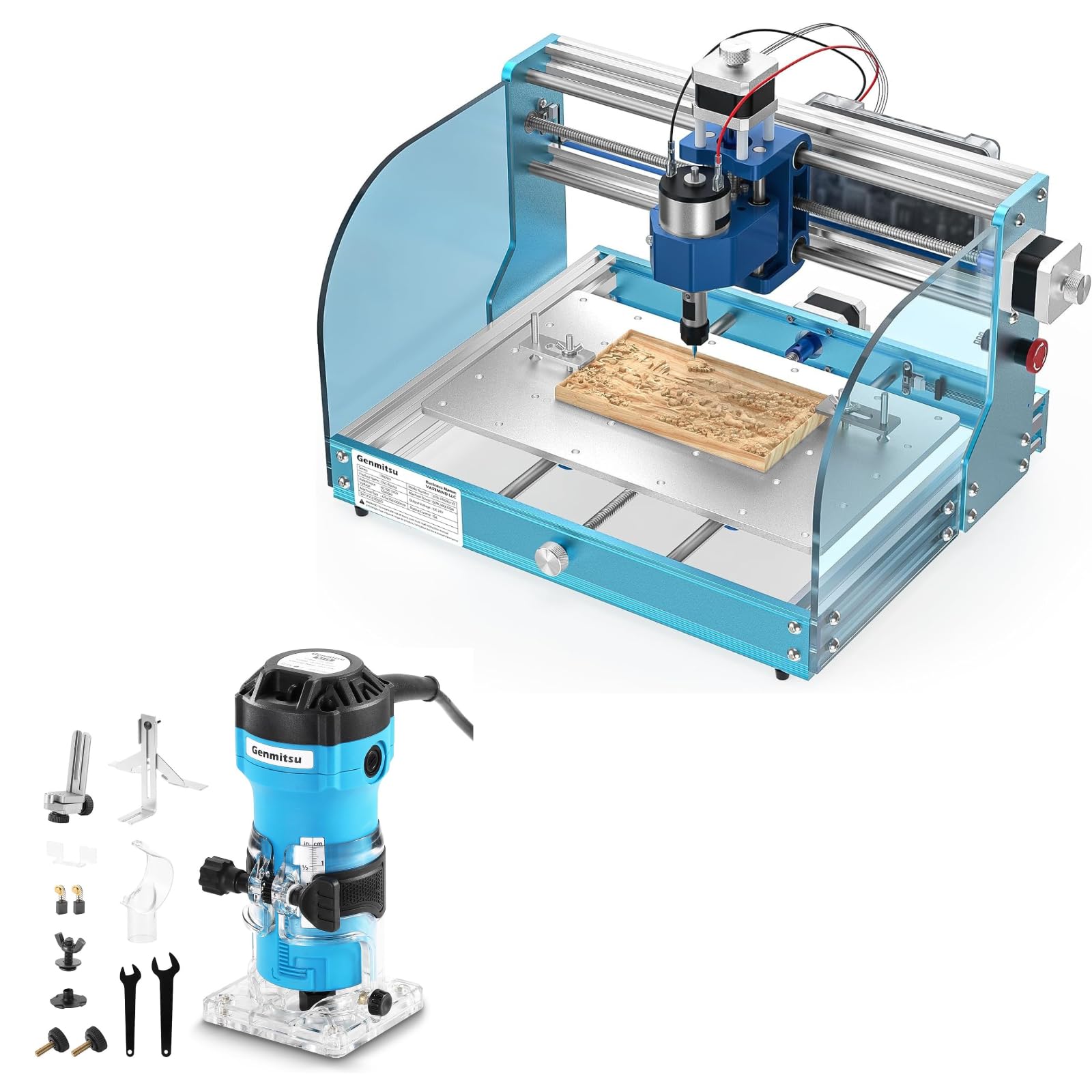 Genmitsu 3018-PROVer V2 CNC Milling Machine for Beginner + Genmitsu 3018-PROVer V2 CNC Milling Machine for Beginner +