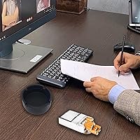 Vista 6 de Cenicero de silicona para cenizas, 3 piezas, fresco, pequeño, portátil, ligero, soporte para fumar, accesorios para cigarrillos, oficina, hogar