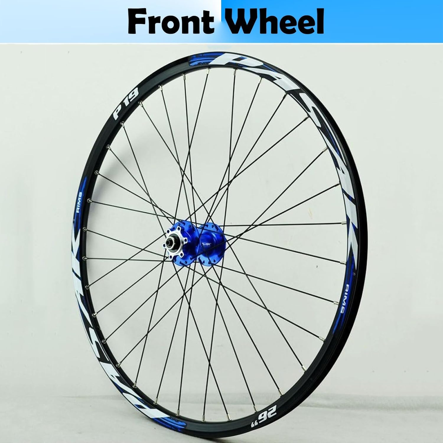 26"/27.5"/29" Mountain Bike Wheelset HB08/P19HG Quick Release Disc Brakes MTB Wheels, 32H Bike Wheel Set Fit 7-11 Speed Cassette