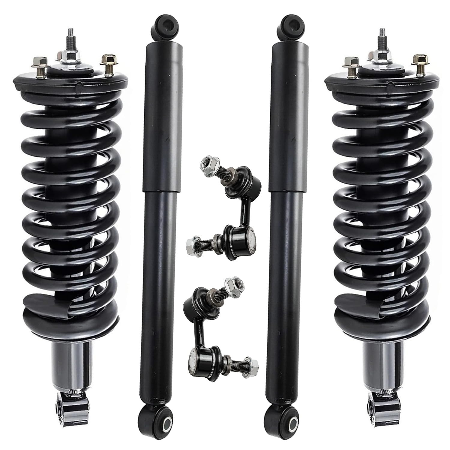 Detroit Axle 6pc Strut & Shock Kit