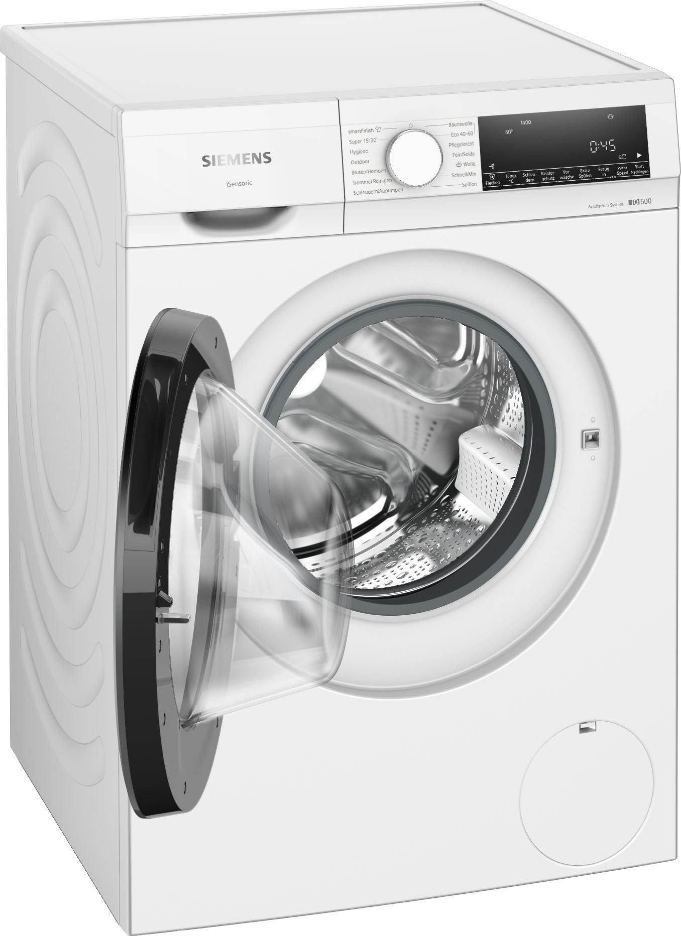 Siemens WG54G2Z41, iQ500, Waschmaschine freistehend, waterPerfect Plus, Antiflecken-System, speedPack L, Outdoor-Programm, Softtrommel, aquaStop, Frontlader, iQdrive, 10 kg, 1400 UpM