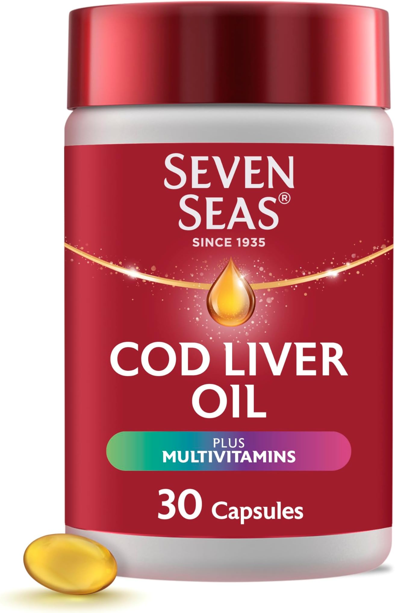 Simply Timeless Cod Liver Oil Plus Multivitamins 30 Capsules