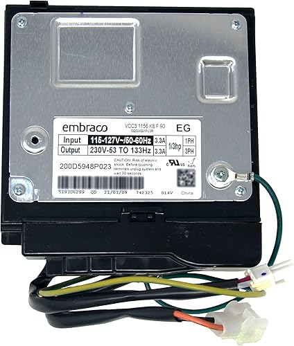 What's Up WR49X10283 Placa de control de inversor para refrigerador GE, Embraco vcc3 1156 k8 f 90 AP5669522 PS6883663 2677747 WR55X10490 WR55X10685