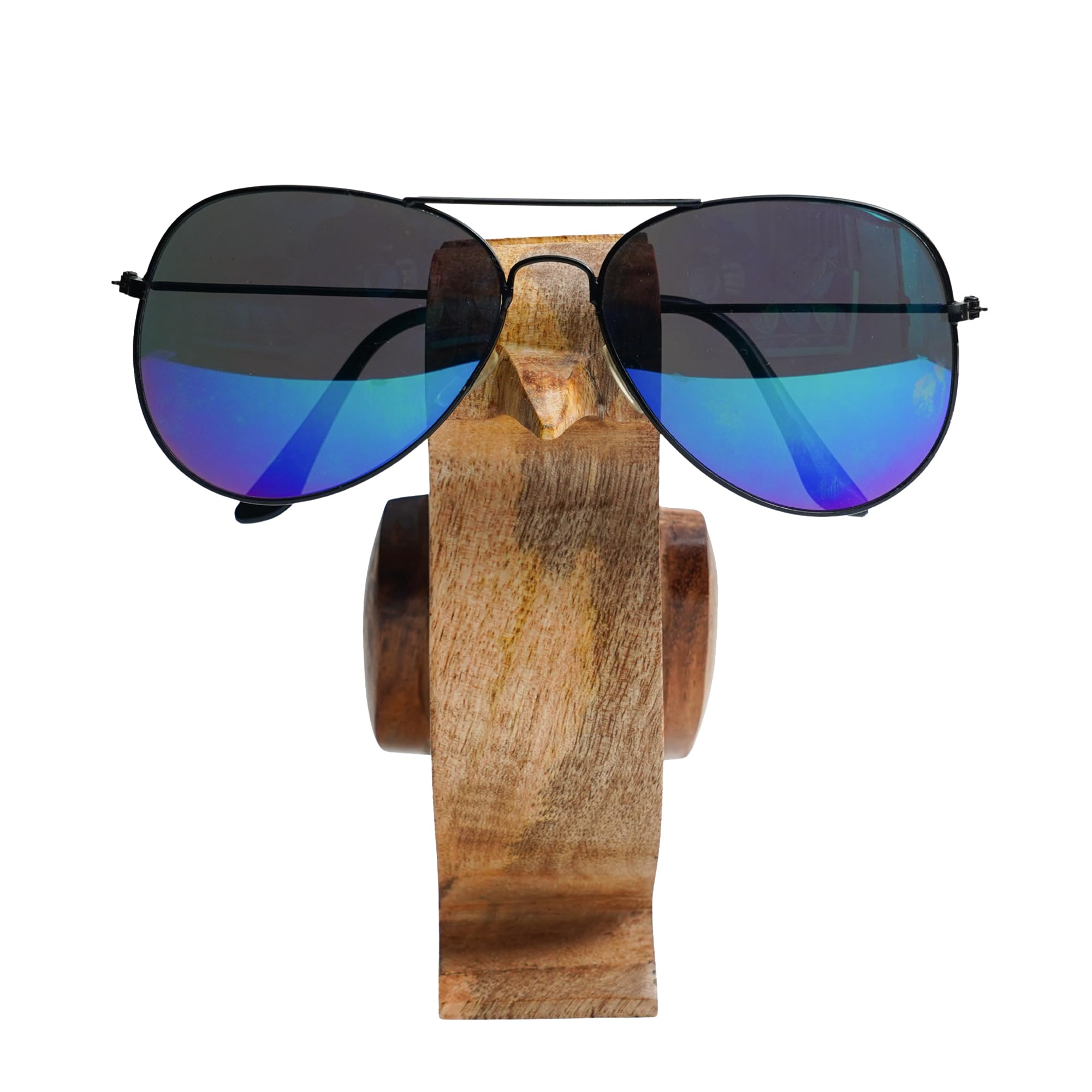 ITOS365 Handcrafted Wooden Bird Spectacles Holder | Chashma Stand & Eyeglass Holder for Table | Wooden Desk Organizer & Home Decor 1