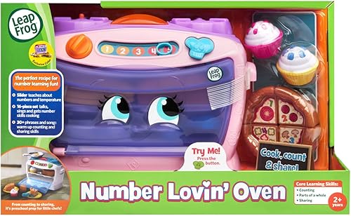 Miniatura 7 de LeapFrog Number Lovin Horno Exclusivo en línea rosa Pink, Verde azulado