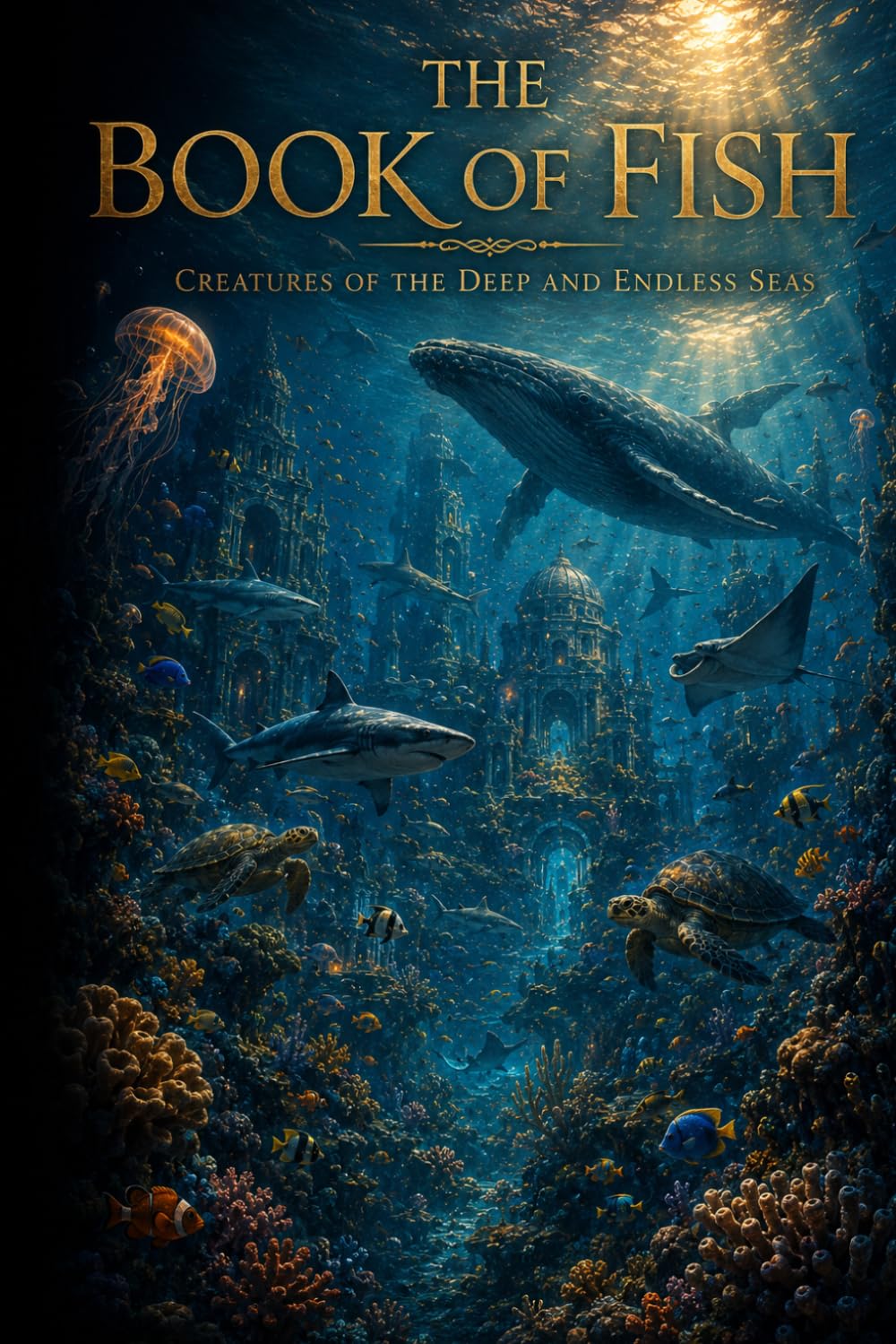 The Book of Fish: Ocean Fish, Deep Sea Creatures, Freshwater Species, Coral Reef Animals, Underwater Ecosystems, Marine Predators, and Amazing Aquatic Life (The Encyclopedia of Wonders)