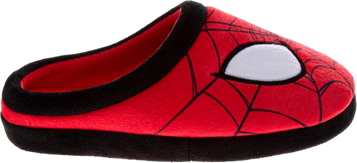 Josmo Marvel Avengers Slippers for Boys Indoor House Shoes Cozy Plush Kids Slippers Captain America Hulk Thor IronMan Sizes 11-13 Little Kid 1-5 Big Kid 7-14 Adults - Image 2