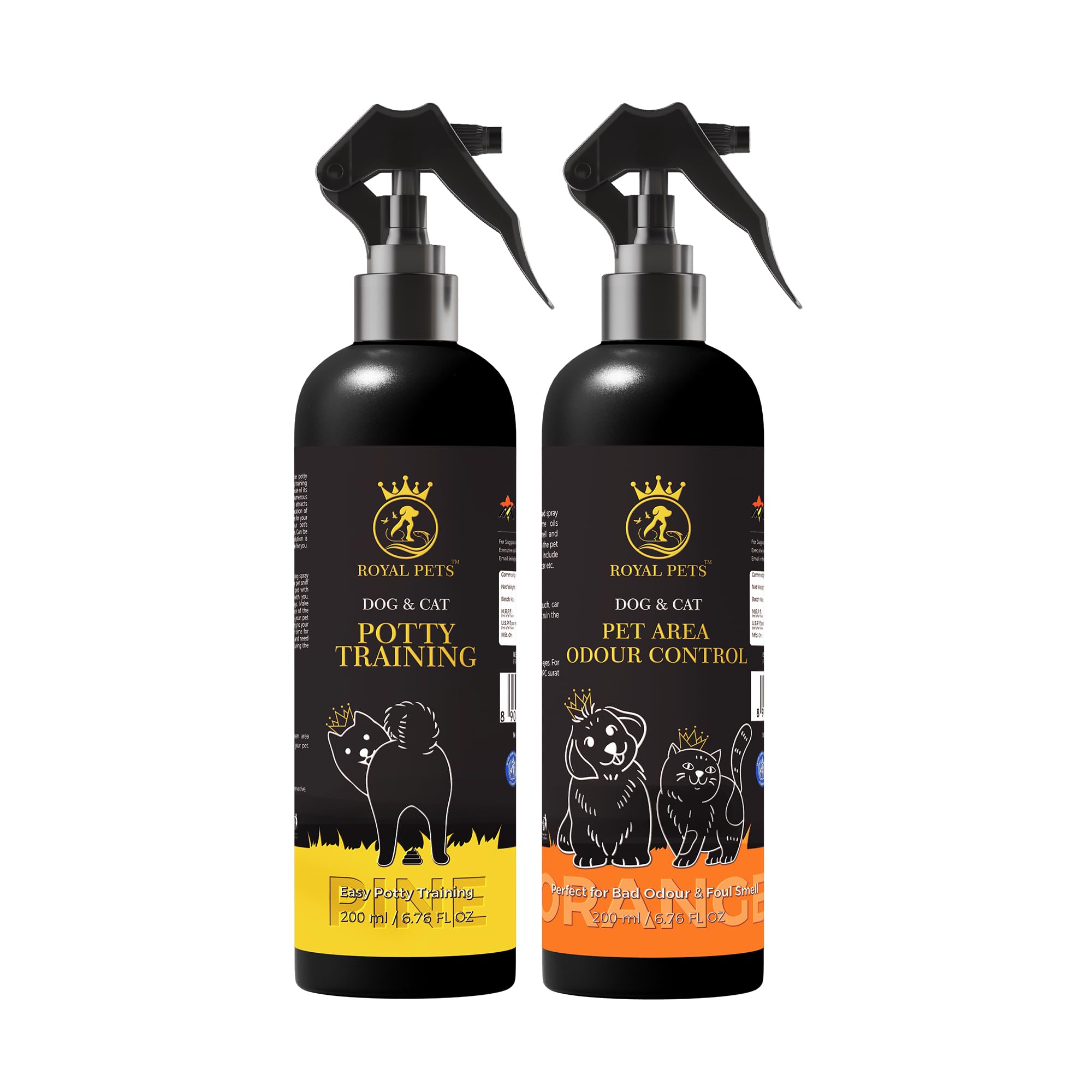 Royal Pets Potty Training Spray for Puppy,Dog,Cat and Kitten and Area Odour Control Spray for Dog and Cat | Dog Potty Training Spray | Urine Bad Smell Remover | Pet Area Freshener (B0CQF6Q2WC) Amazon Price History, Amazon Price Tracker