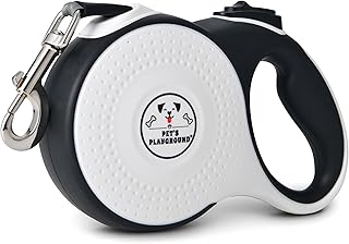 Pet's Playground Retractable Dog Lead | Torch & Poop Bag Dispenser Included | Dog Leads for Large Dogs | Dog Leads for Medium Dogs | Extendable Dog Lead | Extending Dogs Lead | 30KG Max Dog Weight 5M