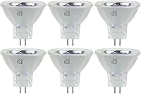 Vista 9 de Sunlite 03165 Bombilla halógena MR11 de punto estrecho de 10°, 20 vatios, 12 voltios, base de 2 pines (GU4), regulable, 100 CRI, vida útil de 2,000