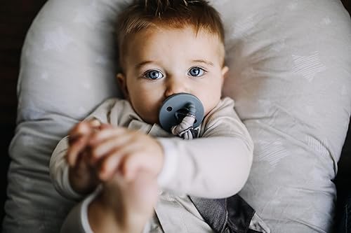 Miniatura 8 de Ely's & Co. Juego de sábanas de moisés, 2 unidades, 100% algodón de jersey para bebé niña y bebé, diseño de estrellas dibujadas en color marrón