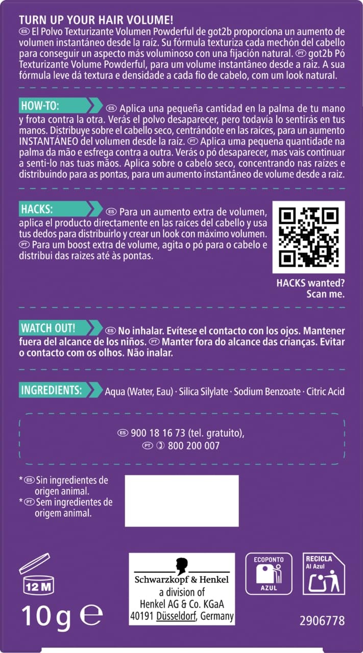 Got2B Polvo Texturizante Volumen Powderful: Análisis y Opiniones | AethelGem