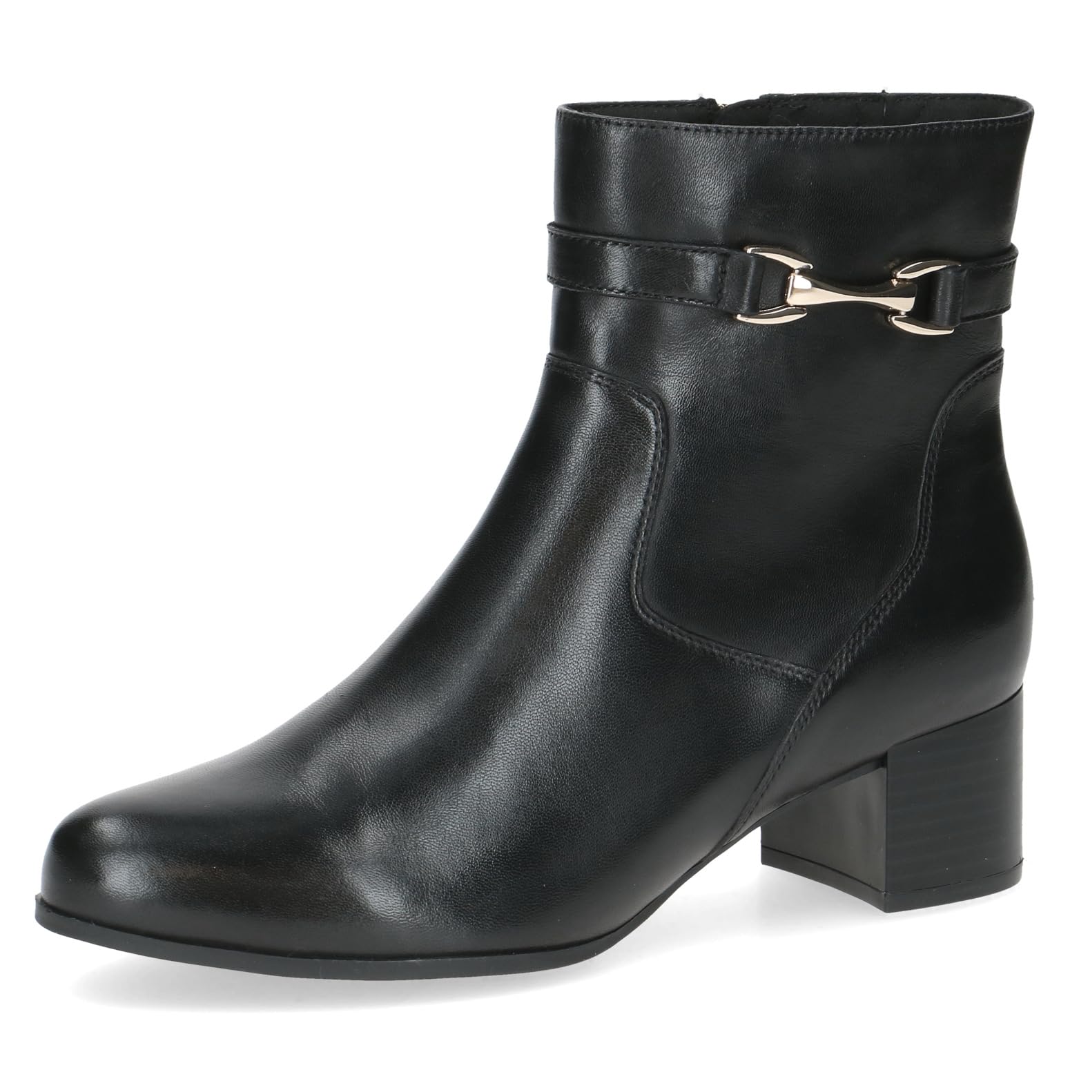 CAPRICE Damen Stiefeletten aus Leder mit Blockabsatz