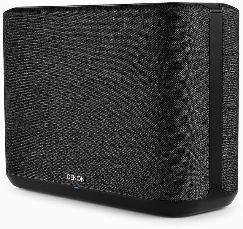 Denon Home 250 Black Built in Heos Wireless Bluetooth Speaker with an Additional 1 Year Extended Amber Protection (2020) - Image 3