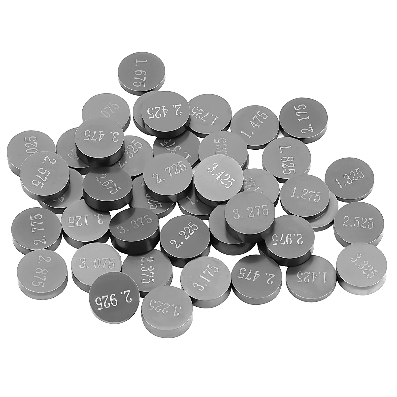 AHL- 46pcs 9.48mm Motocicleta Pastillas ajustable juego de válvulas Valve Shim kit para Yamaha YFZ450 2004-2009 2012-2013 /Yamaha YFZ450 Bill Balance Edition 2006-2007/Yamaha YFZ450 SE 2007-2008