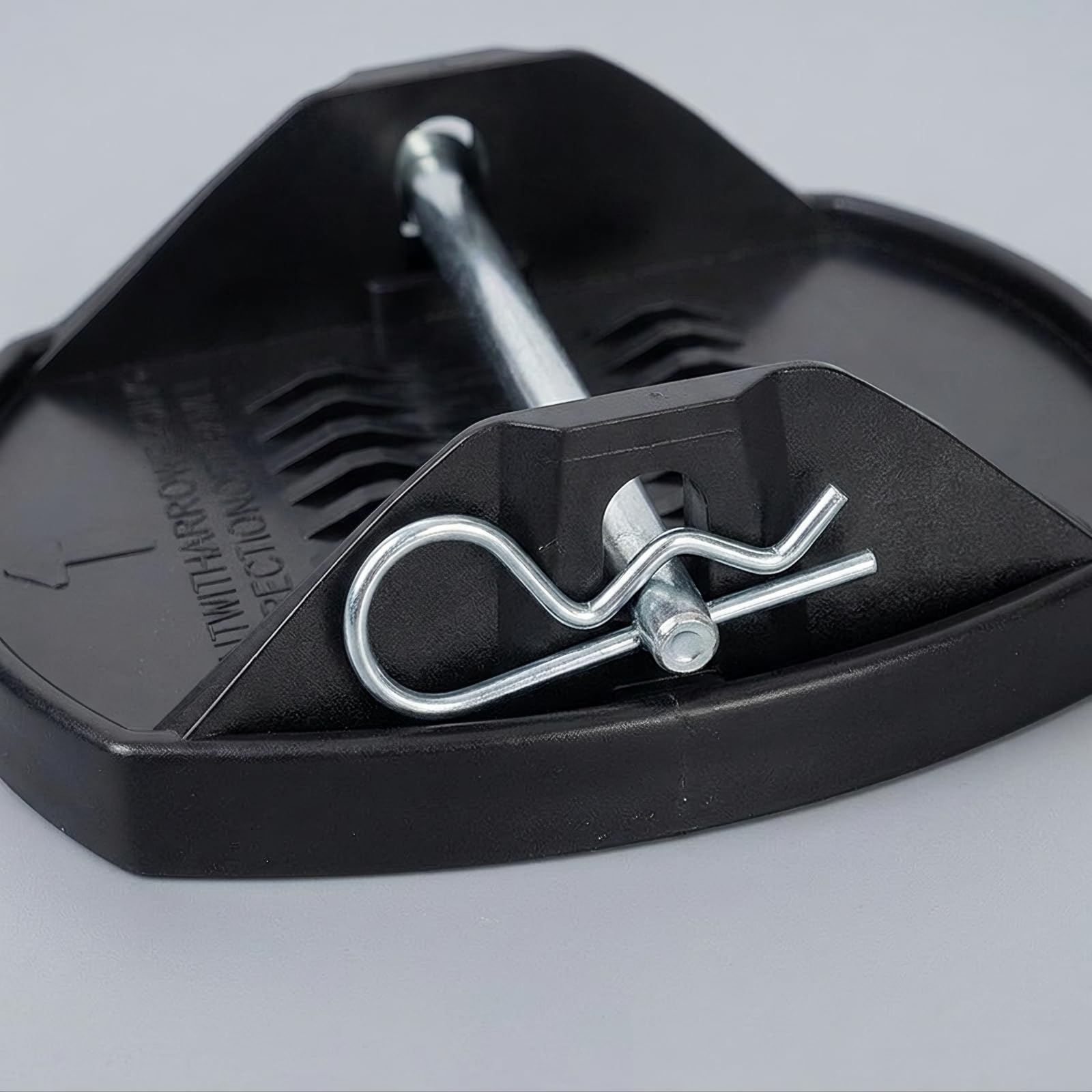 kowaku 4 Pezzi per Roulotte Ribassato Antiscivolo, Base Stabilizzatrice per Roulotte, Resistente Intemperie, Piedino Stabilizzatore, Campeggio, campeggiatori