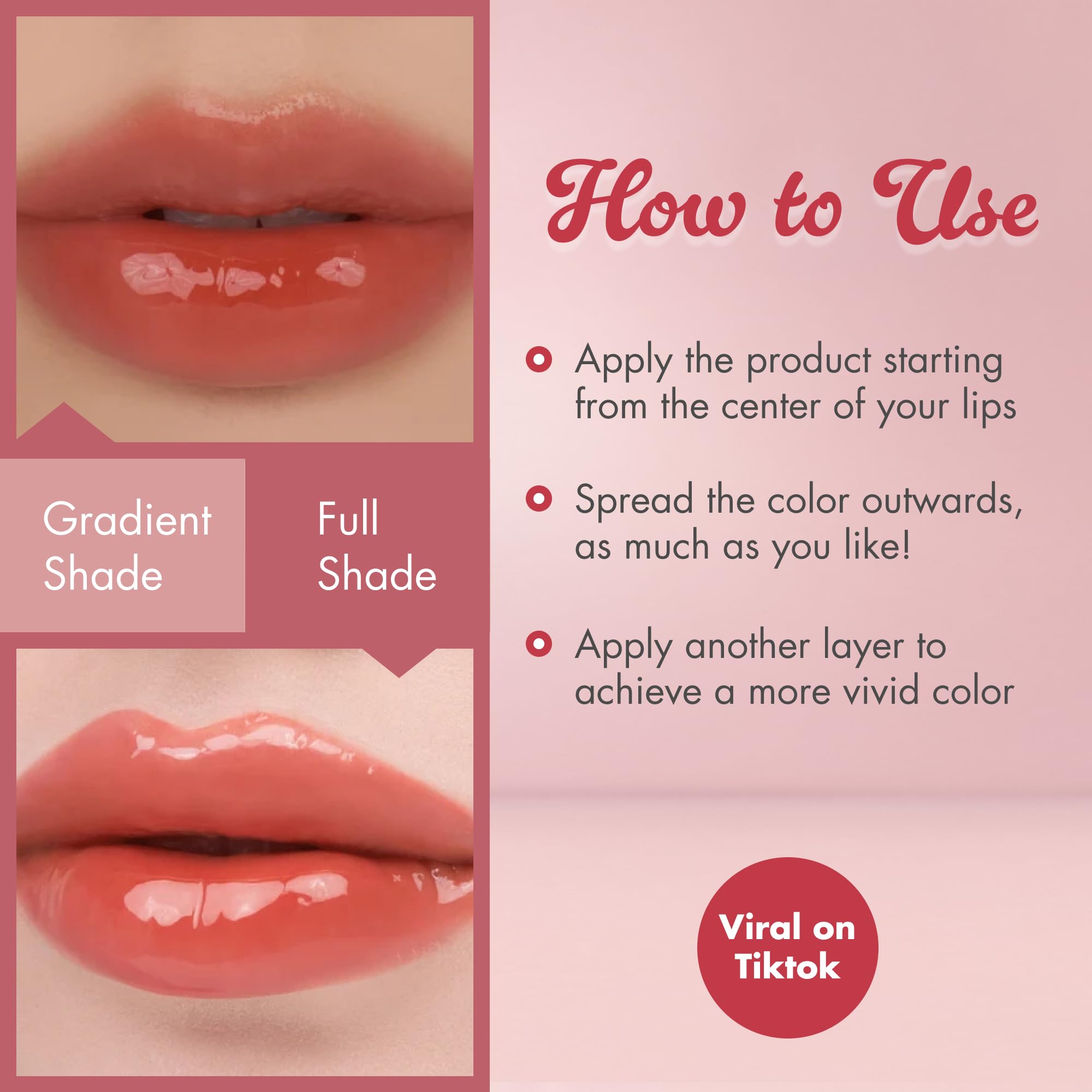 Amazon.com : rom&nd Juicy Lasting Tint | Glossy Lip Tint | 08 Pink