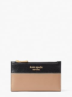 kate spade new york Morgan Colorblocked Saffiano Leather Zip Around Continental Wallet