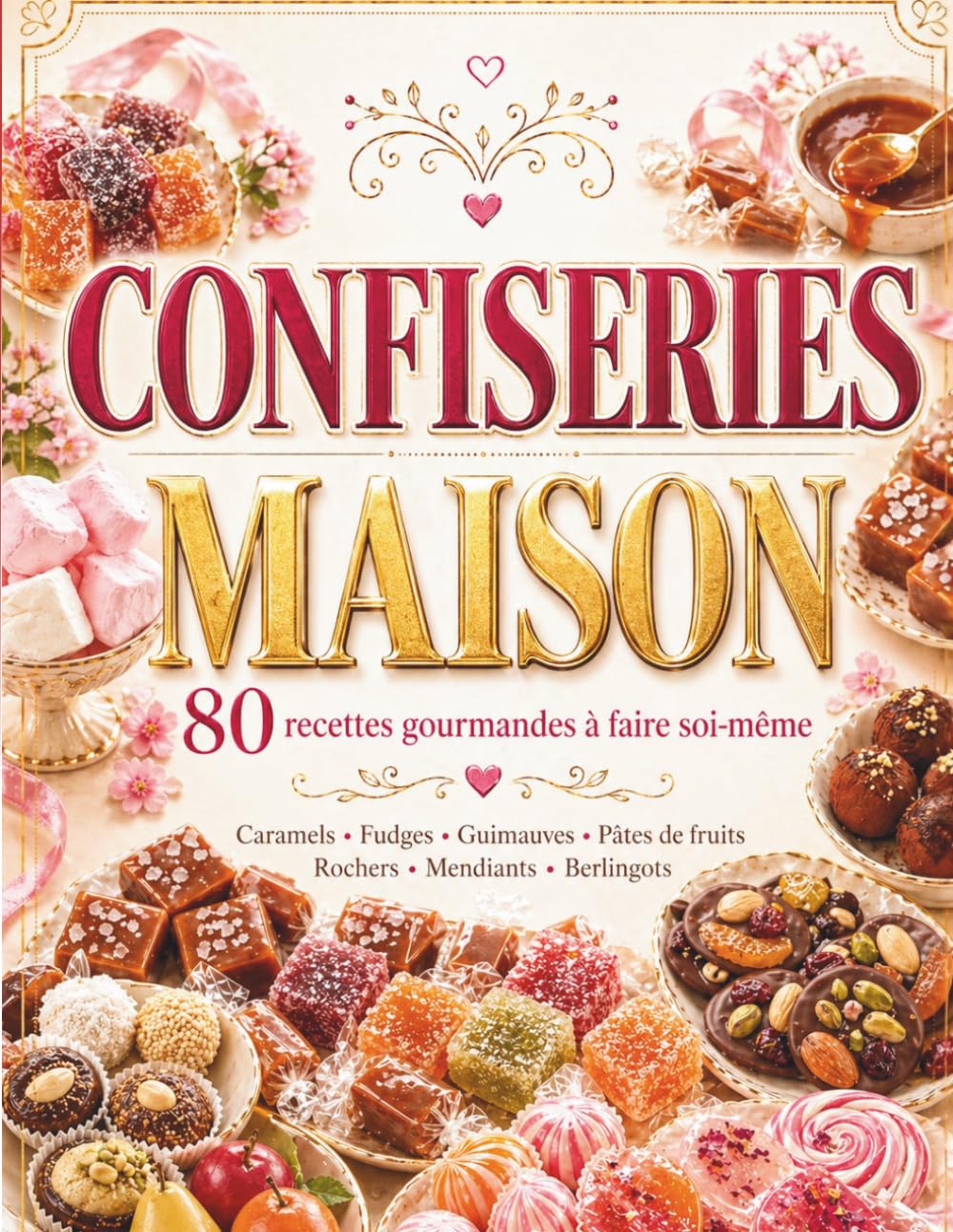 Confiseries Maison: 80 recettes gourmandes à faire soi-même